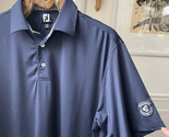 FootJoy Edgewood Country Club Dark Blue Polo Golf Shirt L - $20.16