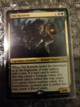 Old Rutstein Magic The Gathering Innistrad Crimson Human 244 MTG Rare - $3.57