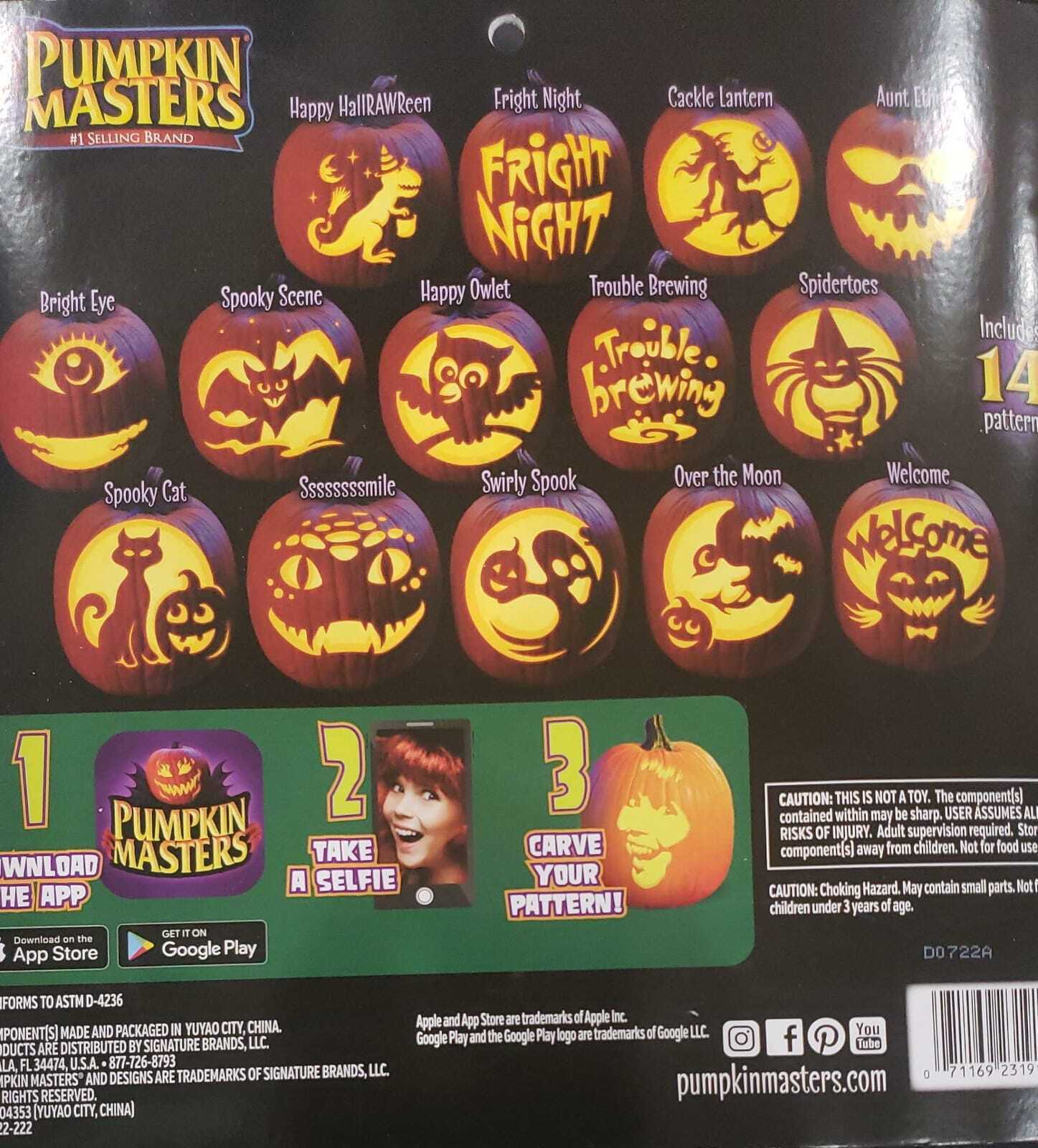 Happy Halloween Pumpkin Master 21 Pieces Pumpkin Carving Kit Item image 3