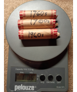 Copper Pennies - 1 lbs or (3) 50 cent rolls of 1960s pennies - $12.99
