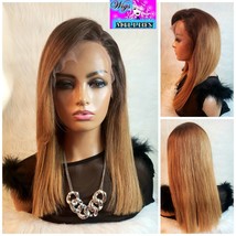 Virgin Hair Tamira&quot; 13x4 Brazilian Lace Front Wig, 180% Density, Color #27 Blond - £136.82 GBP
