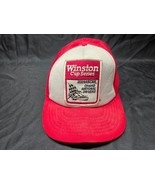 Vintage 1970s NCSU WOLFPACK Hat Snapback Trucker Solid Back Cap - ONE SI... - $22.75