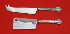 Hampton Court By Reed &amp; Barton Sterling Silver Cheese Serving Set 2P Hhws Custom - $114.94