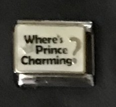 Where’s Prince Charming? Wholesale Italian CHARM Enamel Link 9MM K2023 J2 - £9.01 GBP
