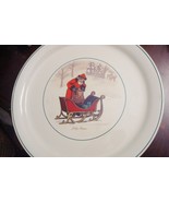 Hallmark Christmas Platter &quot;Jolly Times&quot; 12&quot; &quot;What is is Santa&#39;s bag?&quot; [... - $47.50 CAD