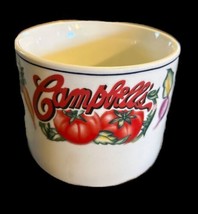 1997 Campbells Soup Cup Gibson Vegetable Bowl Coffee Mug Checkered Rim - $9.49