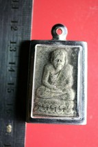 S12-Phra Somdej Vintage LP Thuad Buddhist Talisman Thai Amulet Pendant Magic - £40.30 GBP