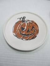 Threshold Stoneware Replacement 6&quot; Plate Appetizer Dessert Halloween Pumpkin - £11.24 GBP