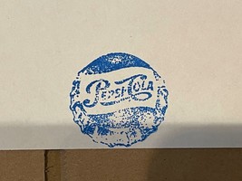 Vintage Pepsi Printing Plate Block Letterpress Stamp Soda Advertising - £19.98 GBP