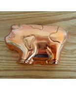 Vintage copper mold tiny pig wall hanging jelly mold - £14.07 GBP