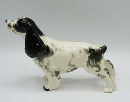 Cocker Spaniel Chien Figurine Porcelaine Souvenir De Ohio - £39.39 GBP