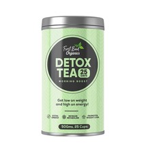 Organic &amp; Natural 25 Day Detox Tea with Garcinia Cambogia &amp; Turmeric 50g - £14.72 GBP+