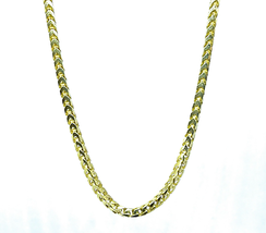 ADIRFINE 925 Sterling Silver Solid Franco Chain Necklace - £70.21 GBP