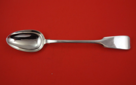 English Georgian Sterling Silver Platter Spoon London 1830 by William Eaton  12&quot; - £287.87 GBP