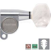 NEW Gotoh SG360 Mini Schaller M6 Style Tuning Keys PEARLOID buttons 3x3 ... - £91.80 GBP