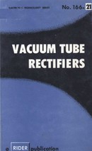 Vacuum Tube Rectifiers by Alexander Schure 1958 PDF on CD - $17.44