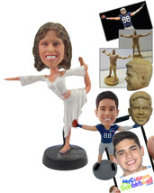 Personalized Bobblehead Female Ballet Dancer Wearing Tops And Skirts Performing  - £67.70 GBP