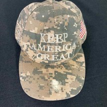 Donald Trump Make America Great Camo Hat Adjustable USA MAGA Mens - £19.55 GBP