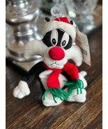 Sylvester Santa Bean Bag Plush Looney Tunes Christmas Xmas Stuffed Anima... - £9.37 GBP
