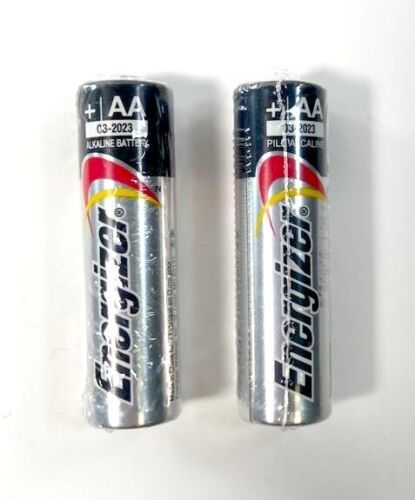 Primary image for 2-Pack Energizer Alkaline Batteries AA (03-2023)