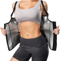 Sauna Suit for Women Weight Loss,Sweat Suit Sauna Vest Tank Top Waist (S... - $18.37