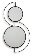 Shayham - Black - Accent Mirror - $1,574.74 MXN