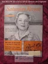 Saturday Review July 30 1955 Helen Hayes Everett Helm Jennis A. Nunley - £6.68 GBP