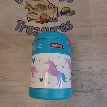 Thermos Kids Soup Container Unicorn &amp; Hearts New Missing Spoon - £4.70 GBP