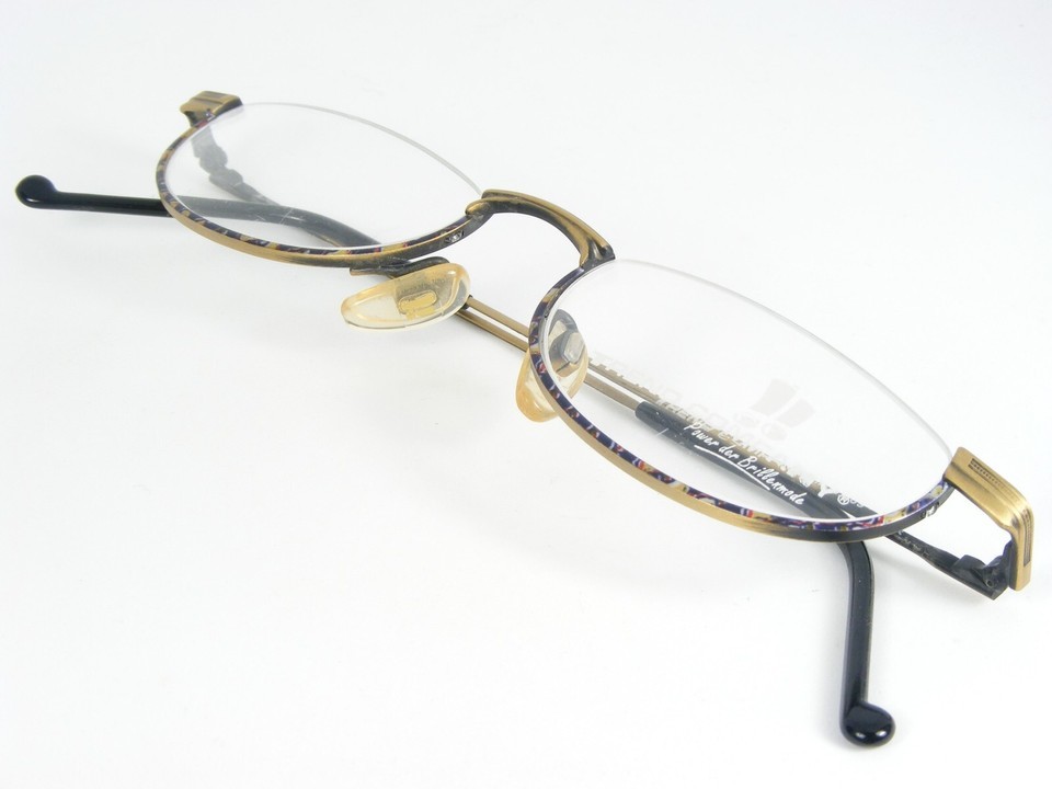 Vintage NOS TREND COMPANY 969 1 MULTICOLOR EYEGLASSES GLASSES FRAME 47-18-140mm Item image 4