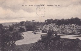 Penn Valley Park Kansas City Missouri MO 1909 to Nevada Postcard D31 - £2.33 GBP