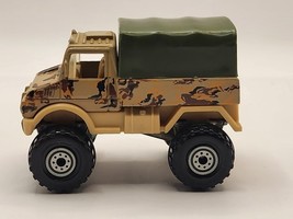 Hot Wheels 1990 Military Army Marines Desert Camo Troop Cargo Truck - $8.98