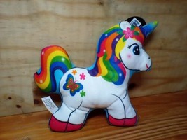 TY Beanie Baby Beanie Boos Pixy Unicorn Flippables White 6” Rare Find - £4.50 GBP