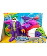 Imaginext DC Super Friends 10&quot; The Joker XL Figure and Laff Cycle Vehicl... - $48.00 CAD