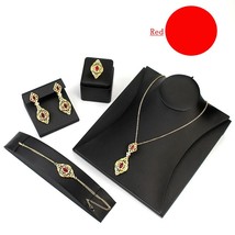 Sunspicems Chic Algerian Moroccan Bride Wedding Jewelry Set For Women Gold Color - £18.82 GBP