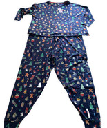 Women&#39;s Joules Dreamlay Christmas Pajamas, XXL, Navy, NWT - $37.99