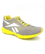 Reebok Women Athletic Running Shoes Size US 6.5 Yellow Grey 059503 912 - £4.76 GBP