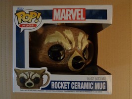 Rocket Raccoon Funko Pop! Mugs Marvel Ceramic 16oz Exclusive - £12.63 GBP