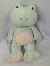 Carters Just One Year Green Frog Plush 11 Inch Kids Preferred Stuffed Animal Toy - $54.95