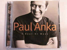Paul Anka A Body Of Work Used 1998 Sony Cd 11 Tracks Canadian Singer Songwriter - £3.06 GBP