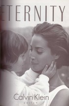 1994 Calvin Klein Eternity Christy Turlngton Perfume Fragrance Vintage P... - $5.92