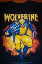 Marvel Comics X-men Wolverine Black T-Shirt Large New - £15.57 GBP