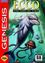 Ecco The Tides of Time - Sega Genesis SG GEN Mega Drive SMD Video Game - £22.73 GBP