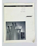 Vintage The Bose Lifestyle 12 System Owner’s Guide Manual 177064 - £11.82 GBP