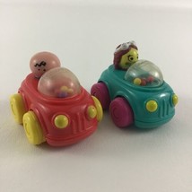 Fisher Price Little People McDonald&#39;s Birdie Popper Push Cars Vintage 19... - $17.77