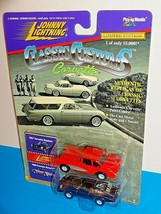 Johnny Lightning Classic Customs Corvette Series 2 &#39;57 Roadster &amp; 1980 Aerovette - £6.33 GBP