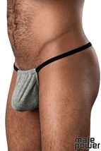 MALE POWER POSING STRAP G STRING THONG RIBBED &amp; READY ONE SIZE - €14,35 EUR