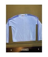 Vineyard Vines Womens Hydrangea Pop Sleeve Crew Neck Sweater Top Size Small - $35.14 CAD