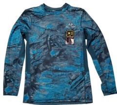 Realtree Mens Reversible Small Long Sleeve Performance Fishing Tee UV Pr... - $17.81