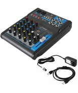 Pyle Professional Audio Mixer Sound Board Console System - Interface 4, ... - $90.94