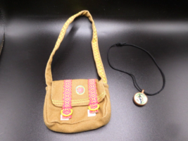 American Girl Doll Lea Clark  Book Bag &amp; Compass - £14.81 GBP